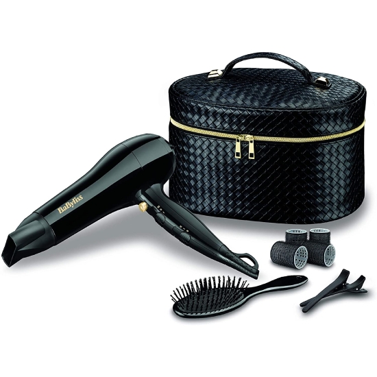 Picture of Babyliss Hair Dryer Set 2200W - Gift Set Vanity Brush #5721PSDE