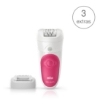 Picture of Braun Silk-épil Wet&Dry Cordless Epilator with 3 extras including a lighted tweezer #5531