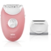Picture of Braun Silk Epil 3 Epilator for Legs and Body, Including shaving attachMent #SE3440