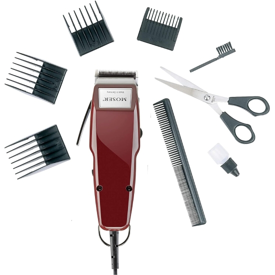 Picture of Moser Professional Corded Hair Clipper, Burgundy #1400-0378