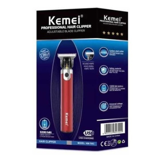 Picture of Kemei Electric Hair Clipper Metal Hair Trimmer Hair Carving Cutter Professional Hair Clipper For Barbers #KM-700C