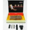Picture of KEMEI 5500 Small Rechargeable Reciprocating Electric Shaver - Golden color