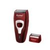 Picture of kemei electric Shaver Cordless Electric Razor Twin Floating Blade Shaving with Beard Trimmer Head Rechargeable #KM-1123