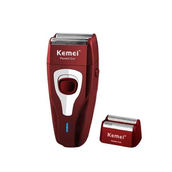 Picture of kemei electric Shaver Cordless Electric Razor Twin Floating Blade Shaving with Beard Trimmer Head Rechargeable #KM-1123