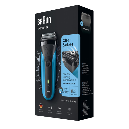 Picture of Braun Series 3 Electrical Foil Shaver Skin Wet and Dry #310s