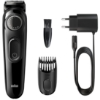Picture of Braun Beard Men's Trimmer And Shaver, 20 Length Settings, Black #BT3222