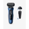 Picture of Braun Series 6 60-B1000s Wet & Dry shaver with travel case, blue #B1000