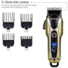 Picture of Clippers for Men Grooming Beard Trimmer Close Cutting Salon Cordless Rechargeable  #KM-1990