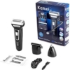 Picture of Kemei 3 In 1 Electric Hair Clipper Black - #KM 6558