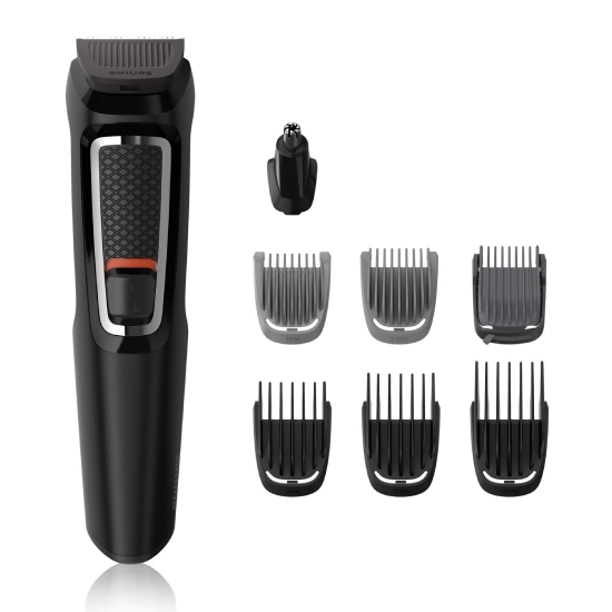 Picture of Philips 8-in -1 Hair Clipper & Face Multigroomer Trimmer Kit (Black) #MG3730