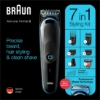 Picture of Braun All-in-one Trimmer 7-in-1 Beard Trimmer, Hair Clipper, Detail Trimmer, Rechargeable, with Gillette ProGlide Razor #MGK 3245