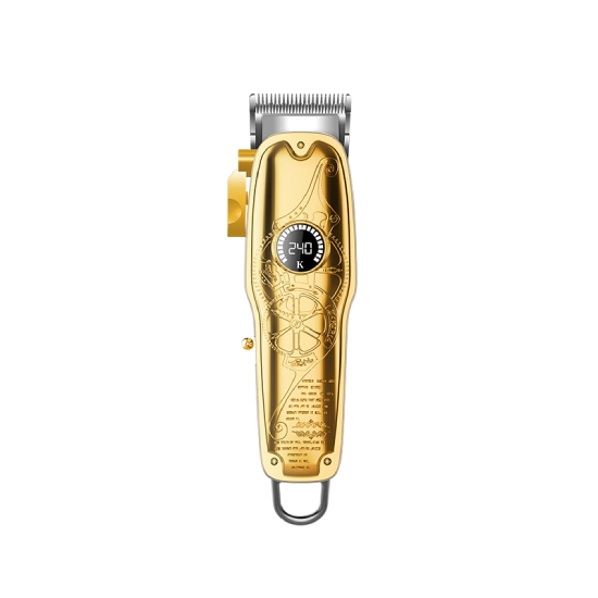 Picture of Kemei New LED Display Electric Hair Clipper Adjustable Blade For Men'S Hair Trimmer USB Charging Hair Clipper #KM-1969-PG