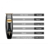 Picture of Kemei Electric Hair Clipper Carbon Steel Blade Fast Charging Low Noise Hair Shaver #KM-1835