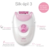 Picture of Braun Epilator Silk-Epil Hair Removal for Women, Shaver & Trimmer #3270