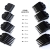 Picture of Wahl Plastic Comb AttachMents for Standard Multi Cut Clippers, Durable Plastic Combs #3170-517