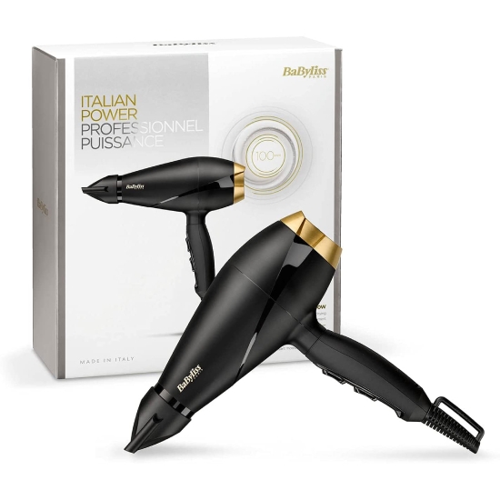 Picture of BABYLISS ITALIAN SMOOTH FINISH AC DRYER 2000W 6MM NOZZLE #6704SDE
