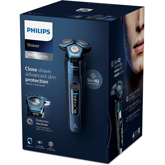 Grooming Souq. Philips Wet & Dry Electric Shaver with SkinIQ Technology