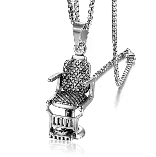Picture of LEGEND Barber Chair Chain Necklace BJ23